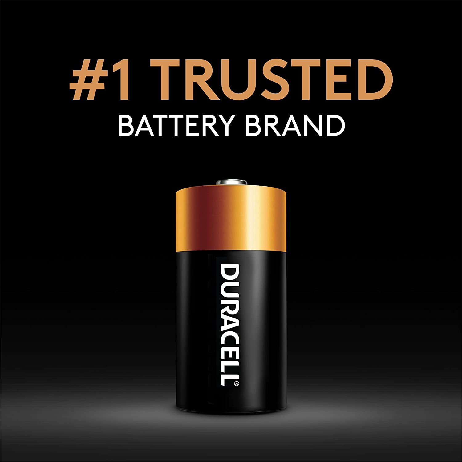 Duracell Coppertop D Batteries， 8 Count Pack， D Battery with Long-lasting Power， All-Purpose Alkaline D Battery for Household and Office Devices