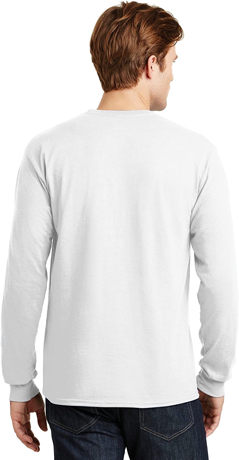 Gildan Men's DryBlend Long Sleeve T-Shirt, Style G8400, 2-Pack