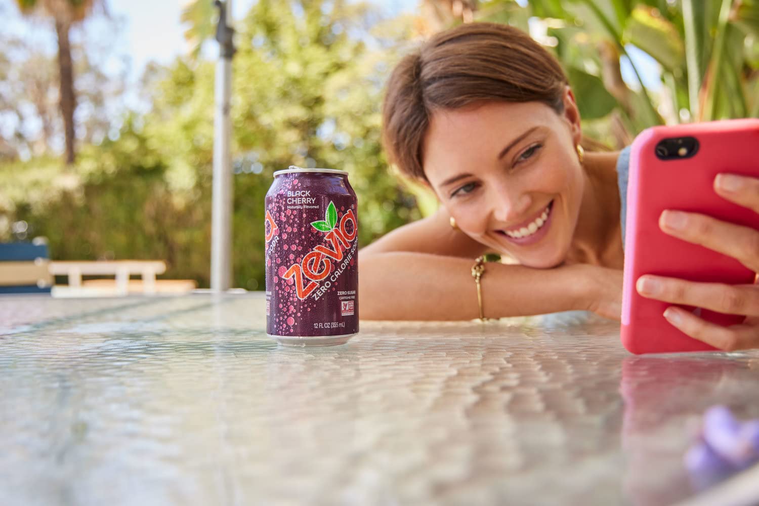 Zevia Zero Calorie Soda, Black Cherry, 12 Fl Oz (Pack of 24)