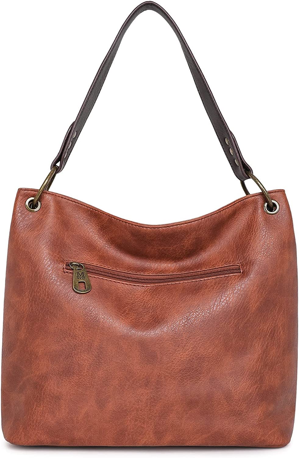 Montana West Hobo Purses and Handbags for Women Vegan Leather Top Handle Shoulder Handbags with Zipper