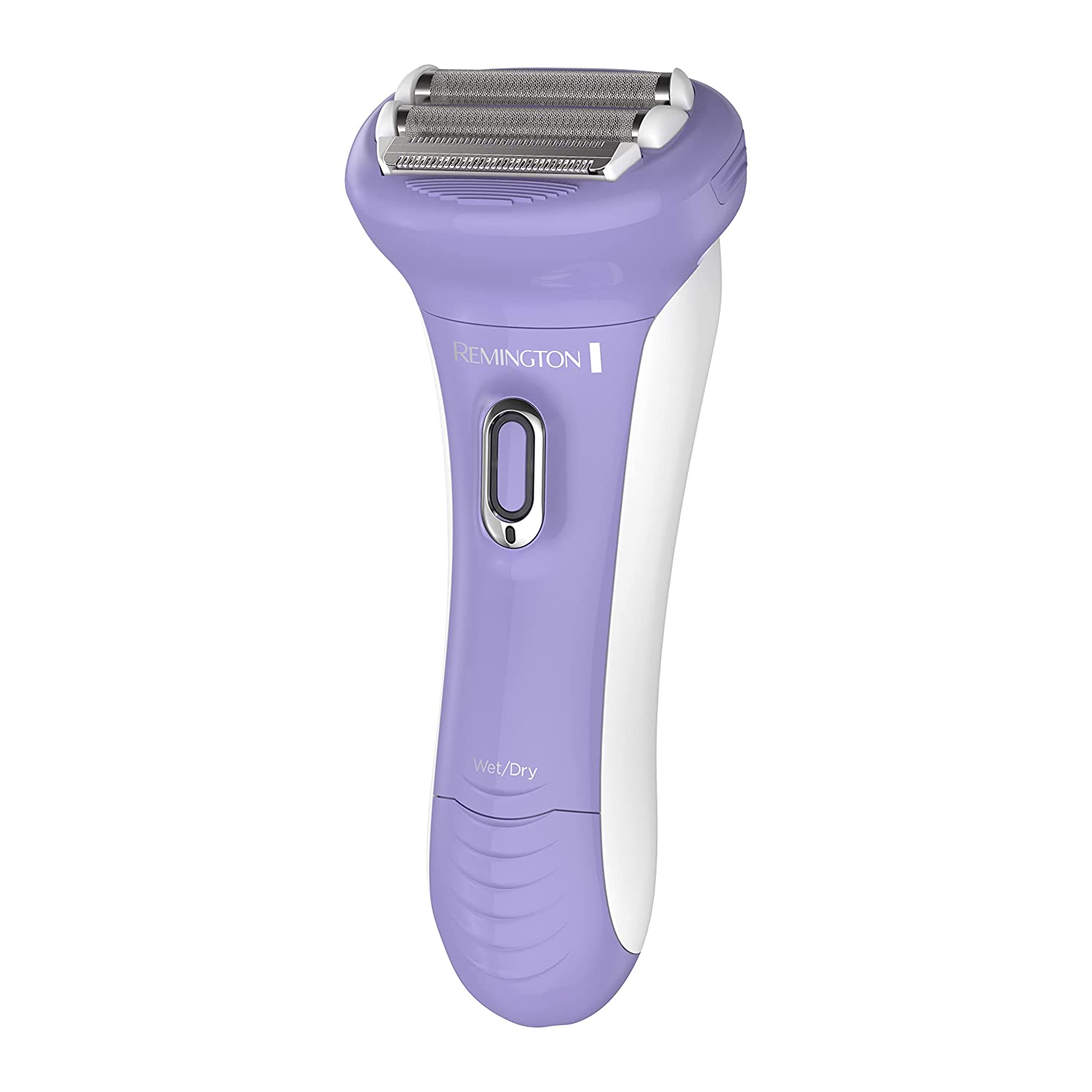 Remington WDF5030A Smooth & Silky Electric Shaver for Women, 4-Blade Smooth Glide Foil Shaver and Bikini Trimmer with Almond Oil Strip, Purple/White