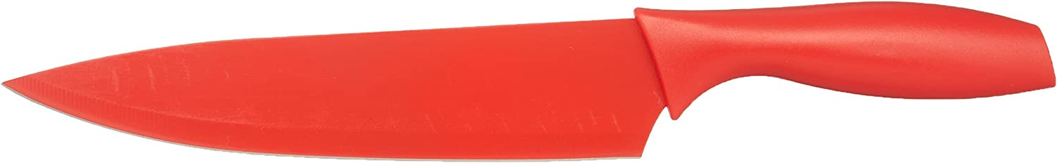 Amazon Basics 12-Piece Color-Coded Kitchen Knife Set， 6 Knives with 6 Blade Guards