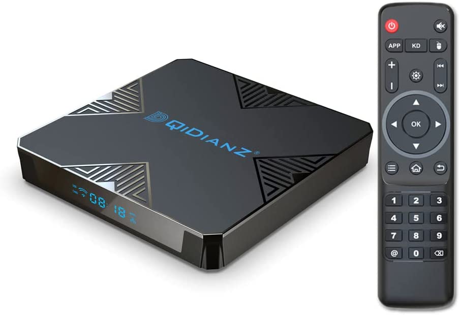 Android 12.0 TV Box,Smart TV Box 2GB 16GB Allwinner H618,Media Player Quad Core 64-bit Support 4K 2.4G&5.8G WiFi 6/BT5 Set Top Box