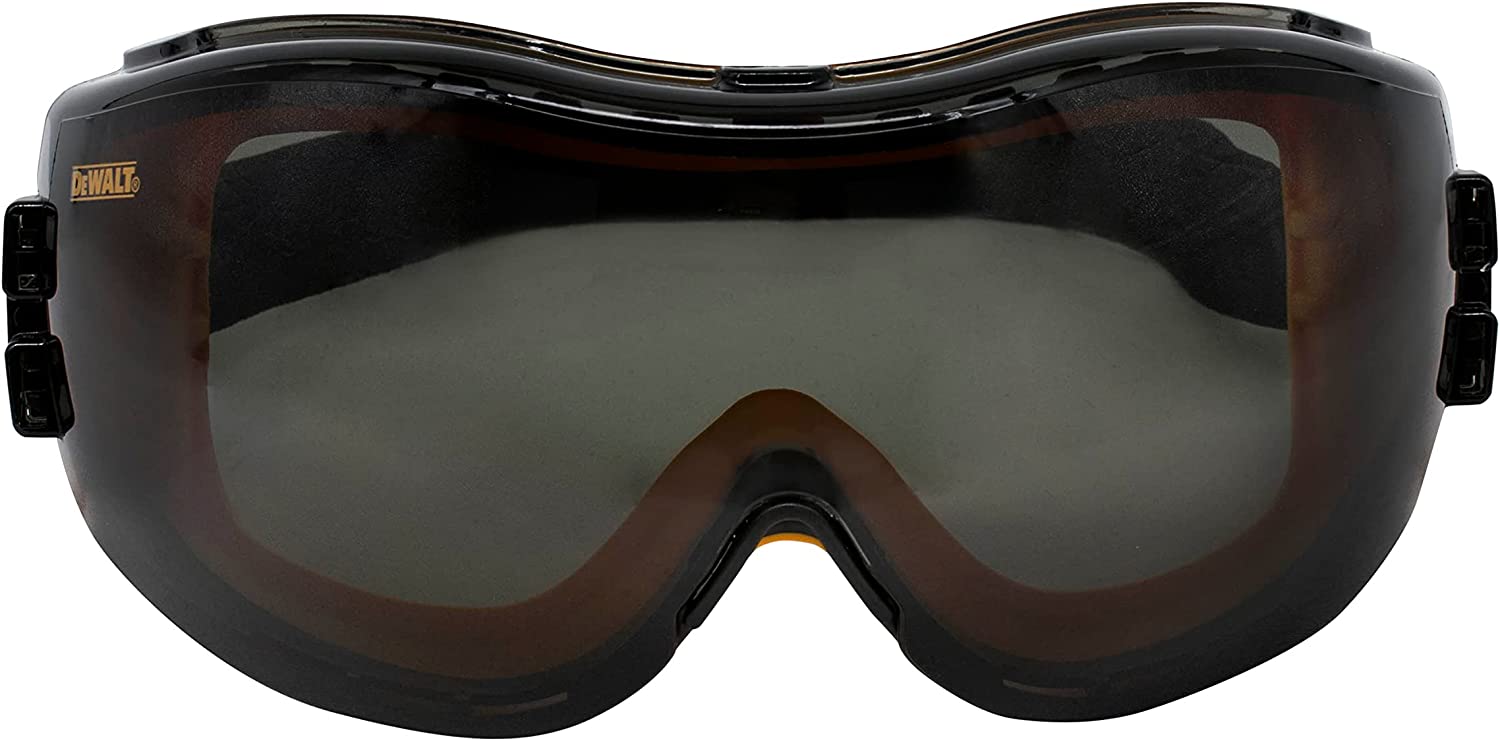 DEWALT DPG82-11C Concealer Clear Anti-Fog Dual Mold Safety Goggle, Clear Lens, 1 Pair