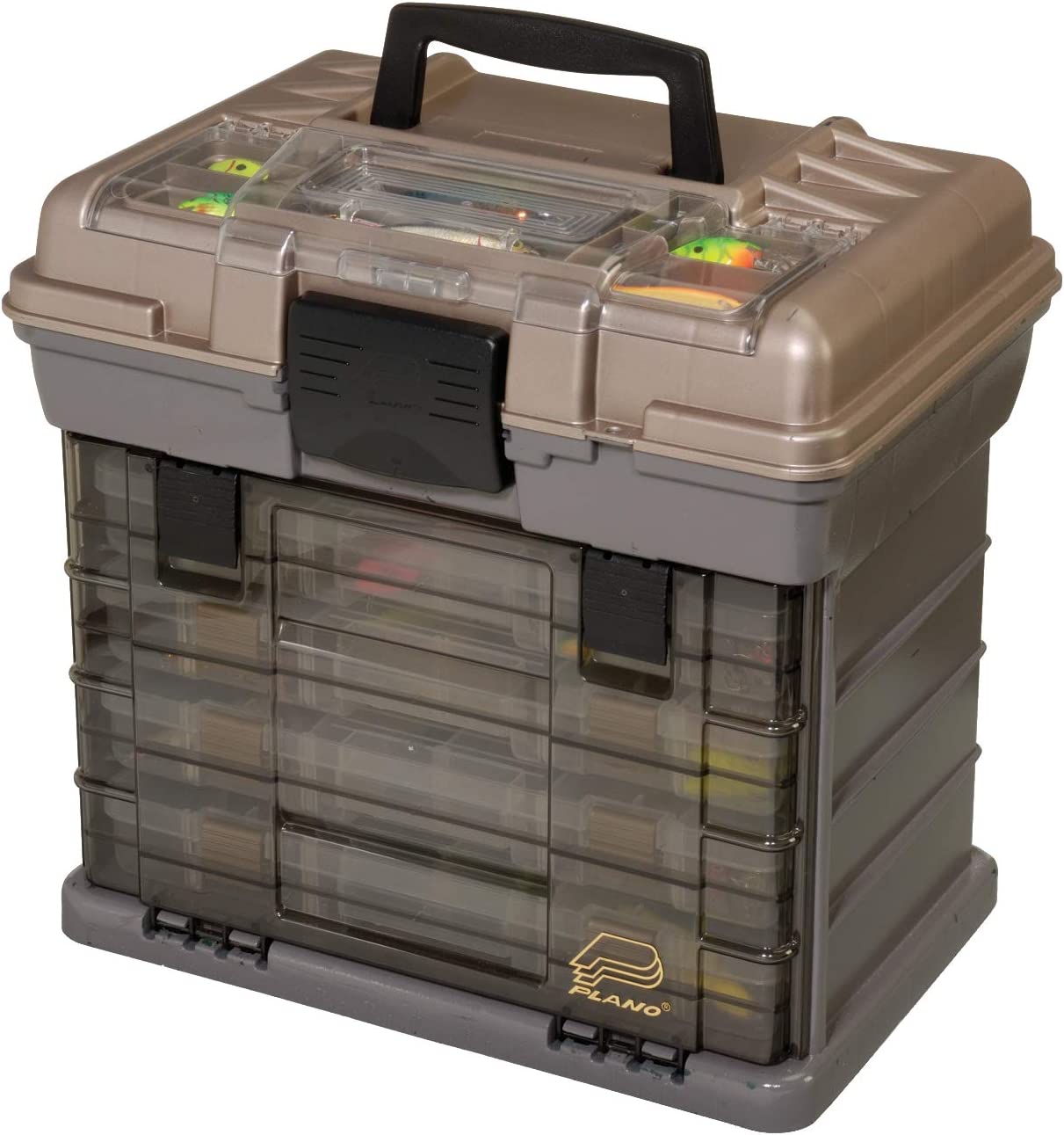 Plano 137401 By Rack System 3700 Size Tackle Box, Multi, 16" X 12" X 17.25" 6lbs