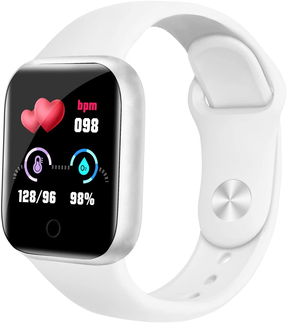 AOSUODI Smart Watch for Women Men,Fitness Watch 1.44" Touch Screen with Heart Rate Sleep Monitor,Blood Oxygen,Tracker for Health,Running,Activity Trackers Smartwatch Sports for iOS Android