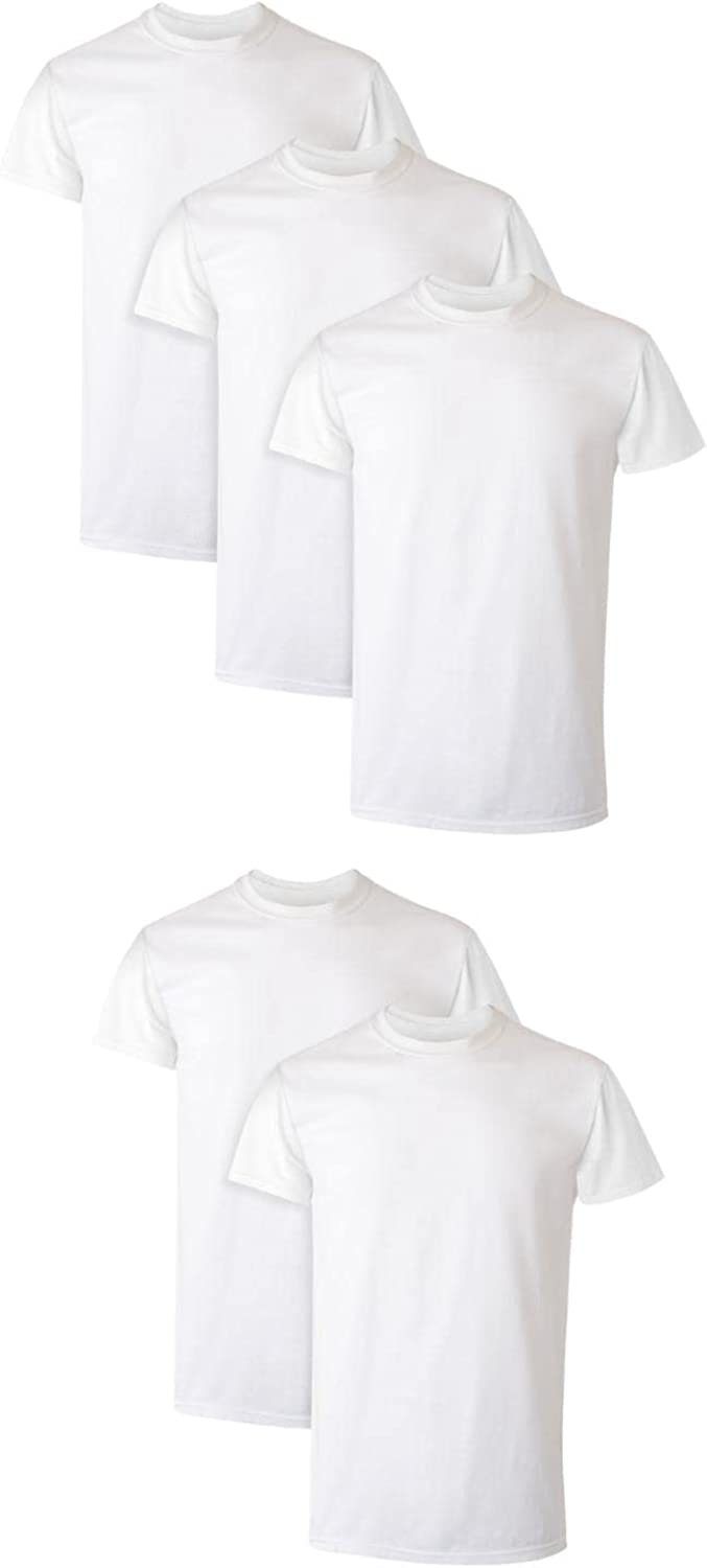 Hanes Men's 5-Pack X-Temp Comfort Cool Crewneck Undershirts