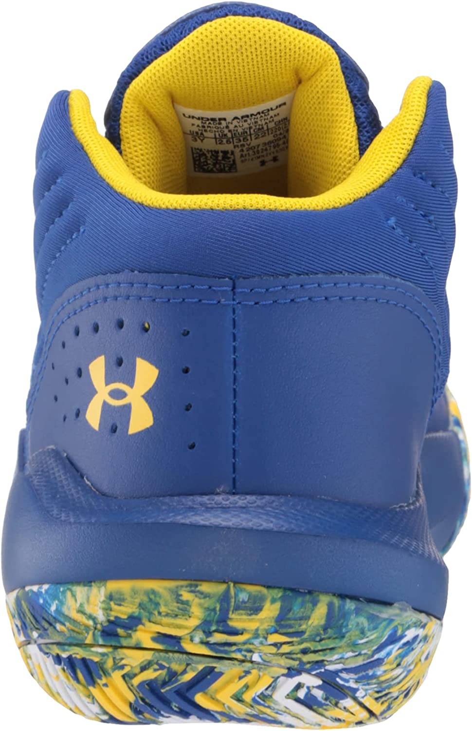Under Armour Unisex-Child Pre-School Jet &#39;21 Basketball Shoe