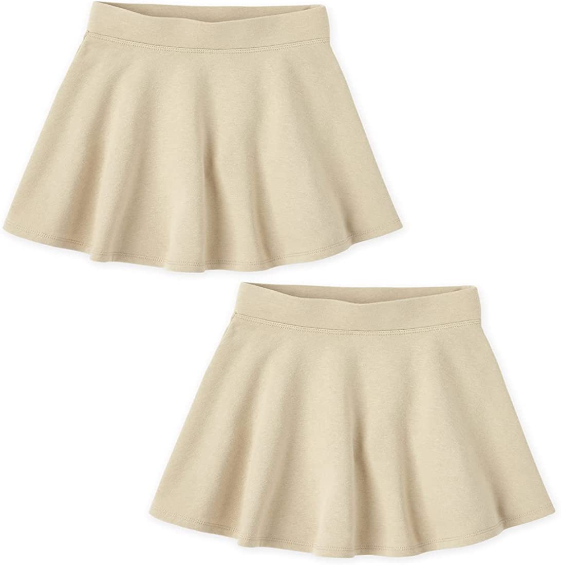 The Children's Place Girls' 2 Pack Active French Terry Skort